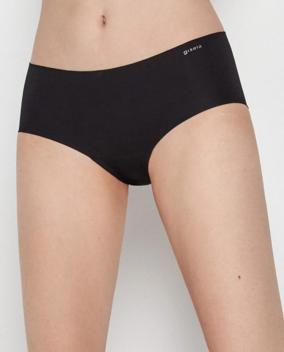 Классические трусики миди из эко-хлопковой ткани Gisela, черный
Классические трусики миди из эко-хлопковой ткани Gisela, черный