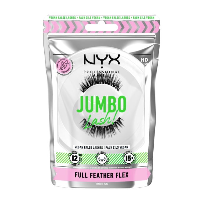 Накладные ресницы Jumbo lash (полная гибкость перьев) NYX Professional Makeup
Накладные ресницы Jumbo lash (полная гибкость перьев) NYX Professional Makeup