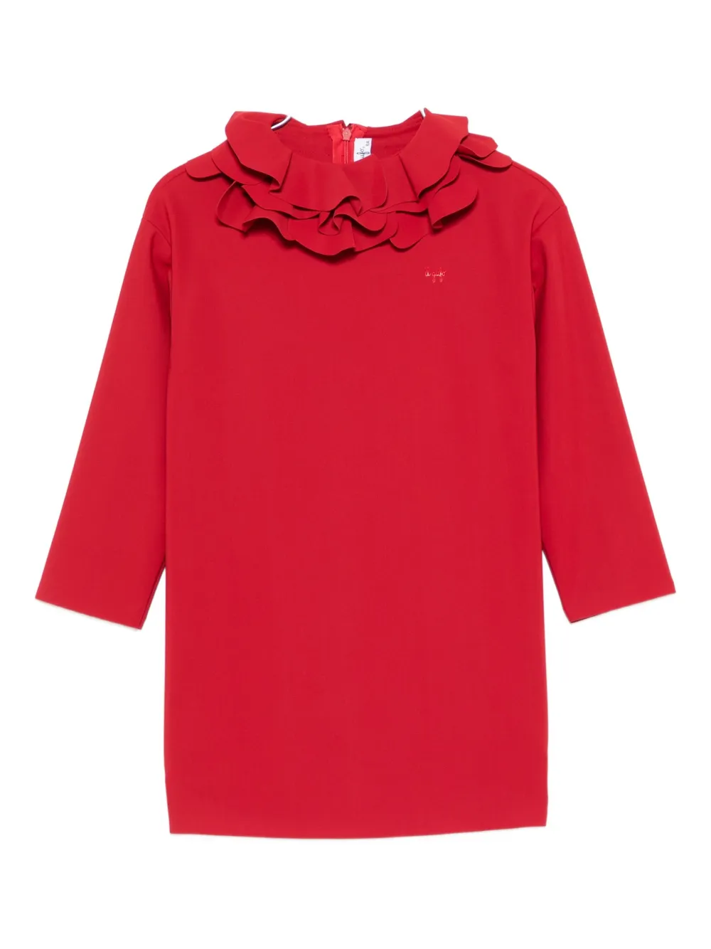 Платье с многослойными оборками Il Gufo, красный
Платье с многослойными оборками Il Gufo, красный