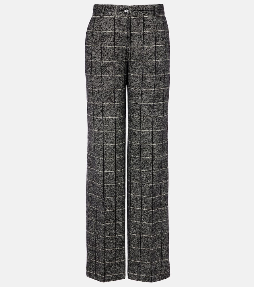 Высокие брюки-клеш из шерстяной смеси Dolce&Gabbana, Quadri-Check-Tartan
Высокие брюки-клеш из шерстяной смеси Dolce&Gabbana, Quadri-Check-Tartan