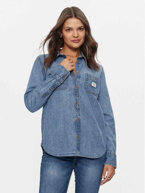 Джинсовая рубашка regular fit W4YH37 D5EI2 Guess Jeans, синий
Джинсовая рубашка regular fit W4YH37 D5EI2 Guess Jeans, синий