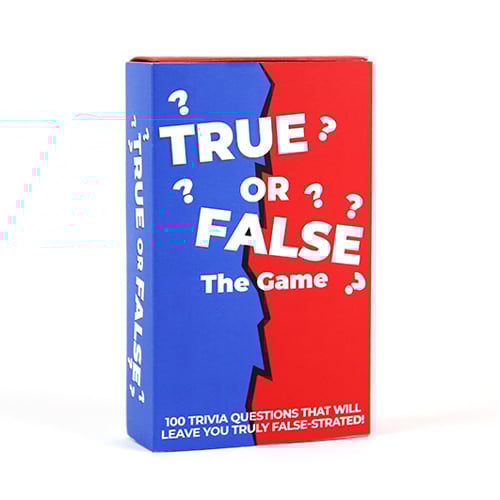 Настольная игра True Or False
Настольная игра True Or False