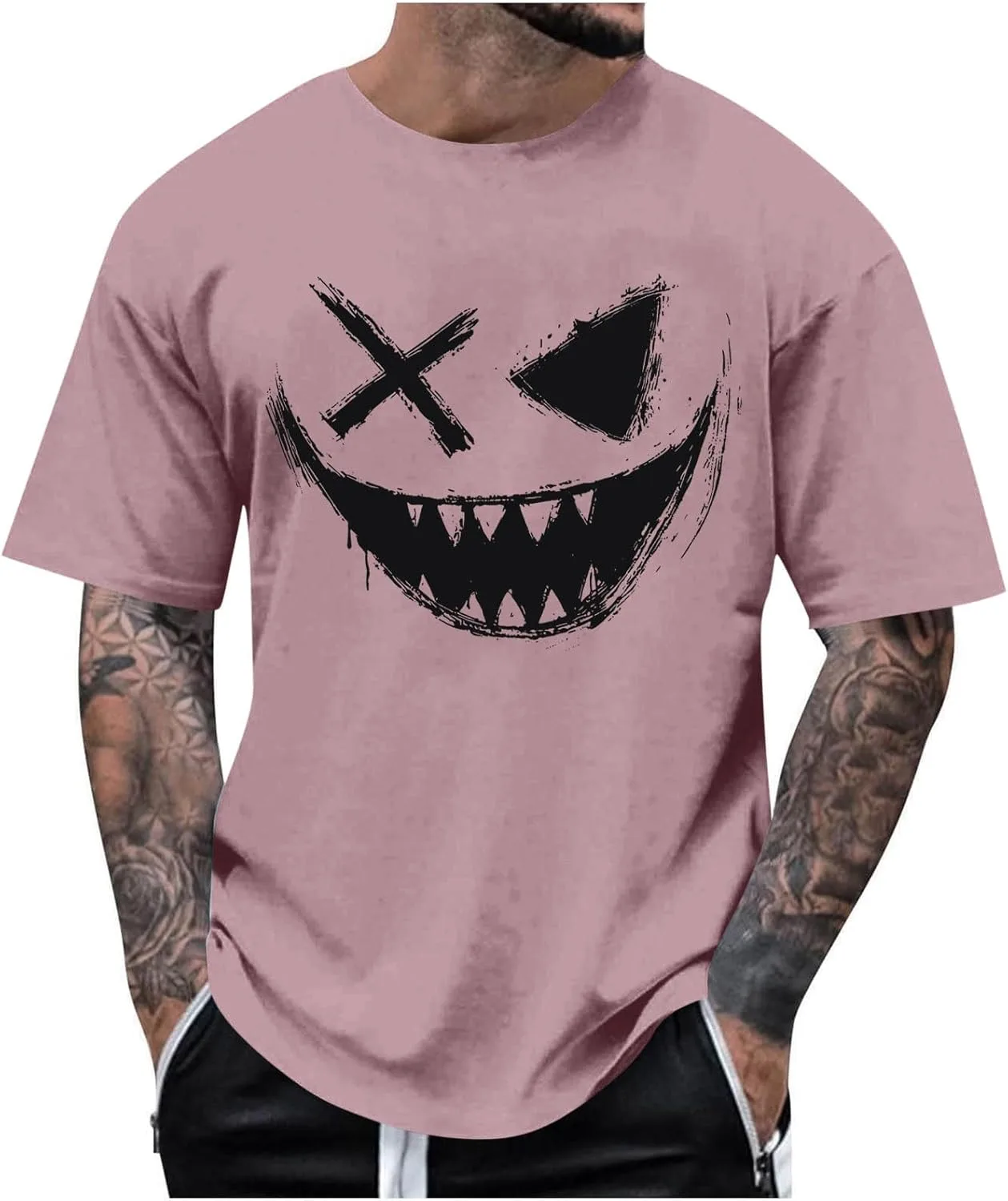 Мужская футболка с улыбающимся смайликом на Хэллоуин Sdeycui
Мужская футболка с улыбающимся смайликом на Хэллоуин Sdeycui