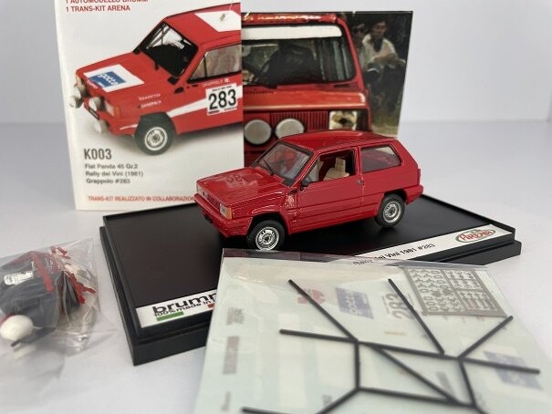 Brumm Fiat Panda 45 Gr.2 Rallye Dei Vini 1981 1:43 K003
Brumm Fiat Panda 45 Gr.2 Rallye Dei Vini 1981 1:43 K003