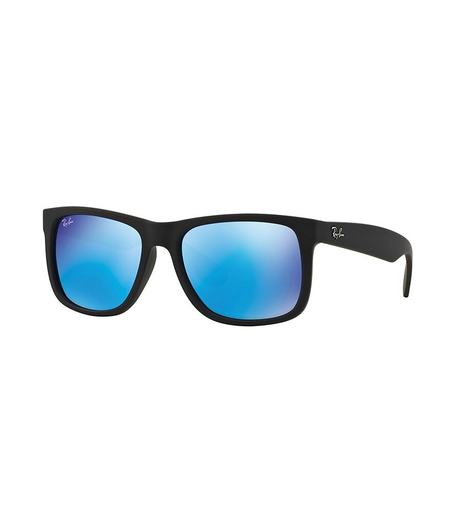 Квадратные солнцезащитные очки с зеркалом и вспышкой Ray-Ban Rubber Justin UVA/UVB, синий
Квадратные солнцезащитные очки с зеркалом и вспышкой Ray-Ban Rubber Justin UVA/UVB, синий
