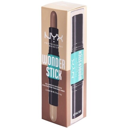 Wonder Stick Двусторонний корректирующий хайлайтер для лица Universal Light 8G, Nyx
Wonder Stick Двусторонний корректирующий хайлайтер для лица Universal Light 8G, Nyx