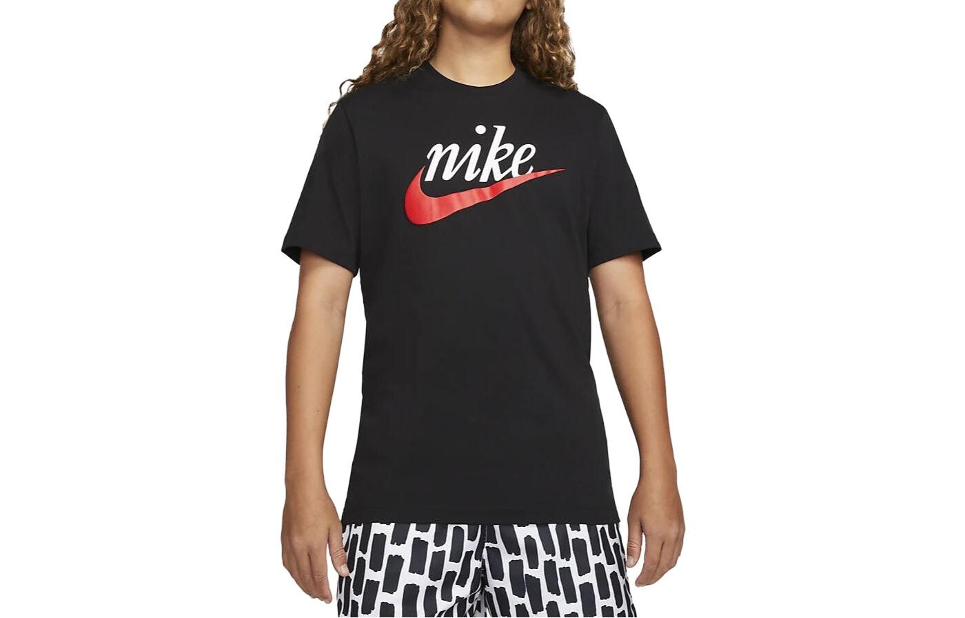 Футболка мужская черная Nike, черный 
Футболка мужская черная Nike, черный