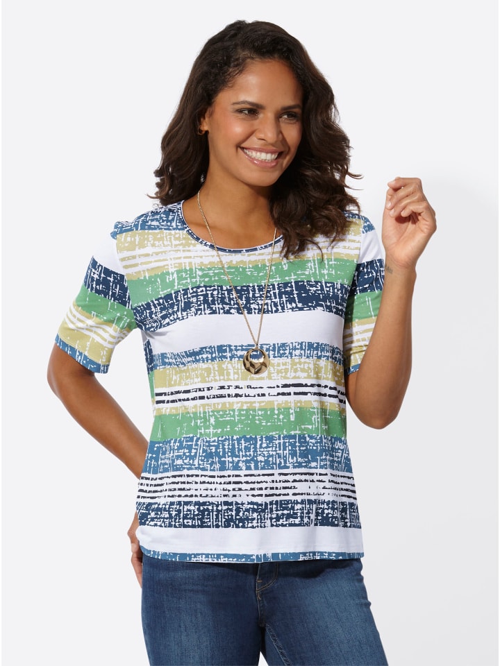 Рубашка с круглым вырезом с принтом резеда-лимон WITT WEIDEN
Рубашка с круглым вырезом с принтом резеда-лимон WITT WEIDEN