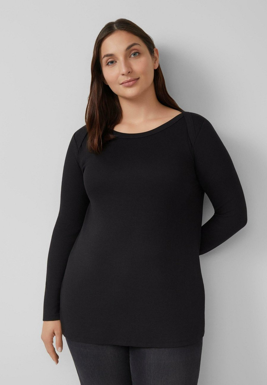 Топ s.Oliver Long sleeved top, Schwarz/Black
Топ s.Oliver Long sleeved top, Schwarz/Black