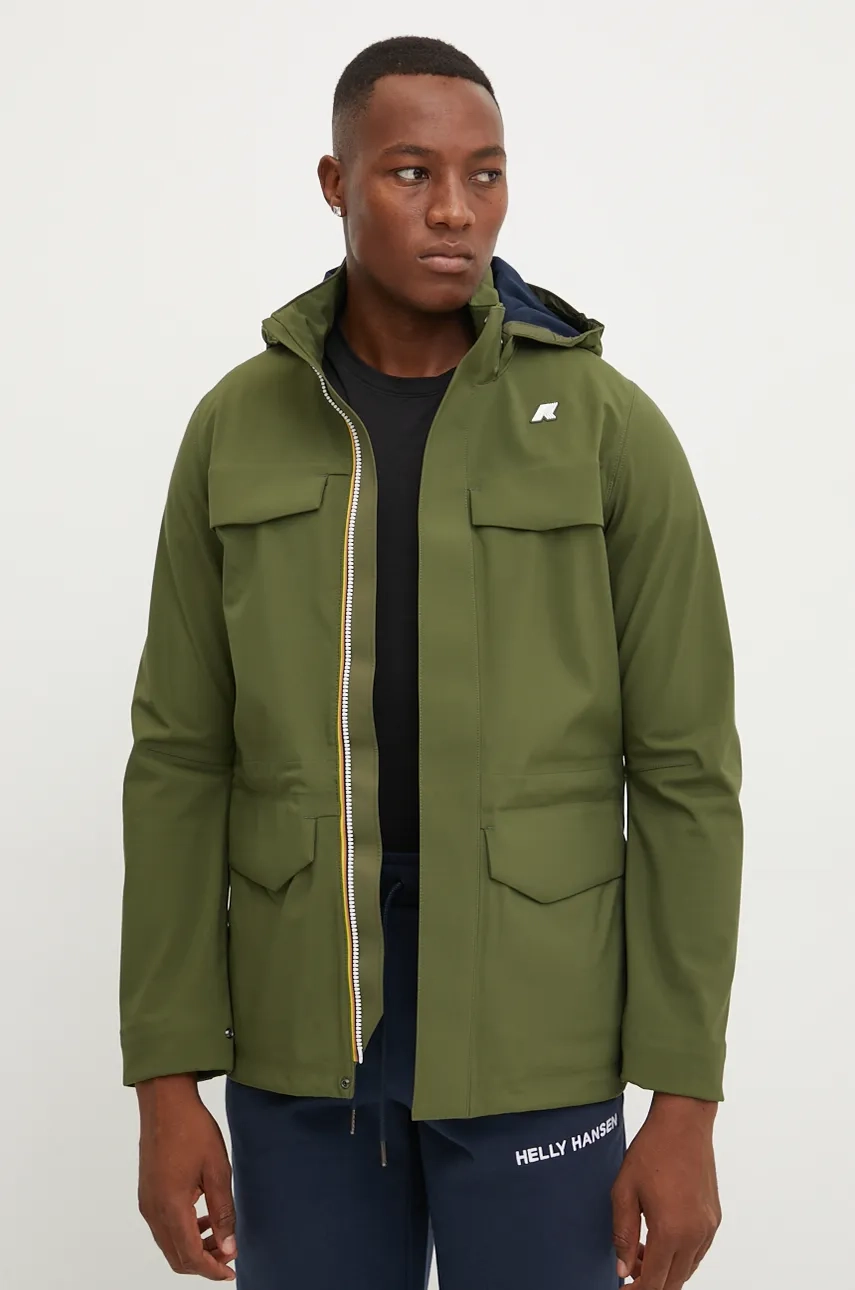 Водонепроницаемая куртка K-Way, зеленый
Водонепроницаемая куртка K-Way, зеленый