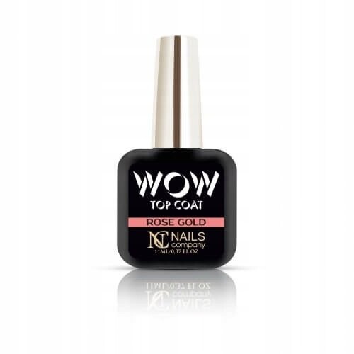 Топ Wow Coat Rose Gold, 11 мл, NC Nails
Топ Wow Coat Rose Gold, 11 мл, NC Nails