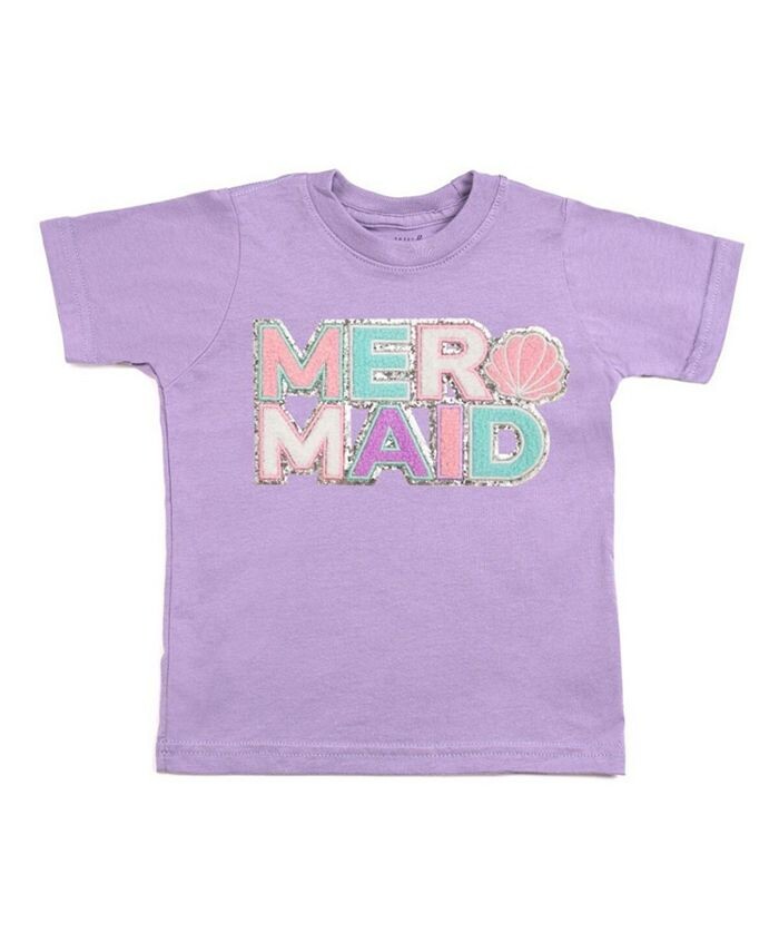 Футболка с короткими рукавами и нашивкой «русалка» для девочек Sweet Wink — Little Kid, Big Kid, фиолетовый
Футболка с короткими рукавами и нашивкой «русалка» для девочек Sweet Wink — Little Kid, Big Kid, фиолетовый