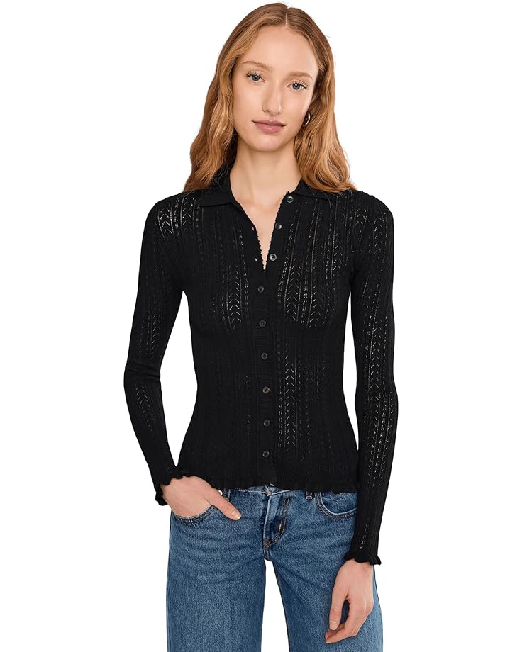 Женский свитер Madewell Snowy Lace Stitch Melody Collar Long Sleeve, Abyss
Женский свитер Madewell Snowy Lace Stitch Melody Collar Long Sleeve, Abyss