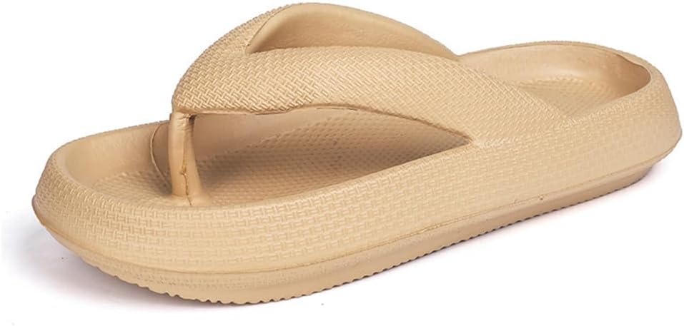 Вьетнамки для женщин и мужчин, мягкие и легкие шлепанцы с антискользящей подошвой, удобные сандалии для душа, спа, прогулок, бассейна и пляжа Sugureta, хаки
Вьетнамки для женщин и мужчин, мягкие и легкие шлепанцы с антискользящей подошвой, удобные сандалии для душа, спа, прогулок, бассейна и пляжа Sugureta, хаки