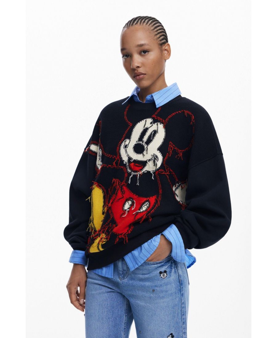 Женская толстовка с рисунком Микки Мауса Desigual, Black
Женская толстовка с рисунком Микки Мауса Desigual, Black