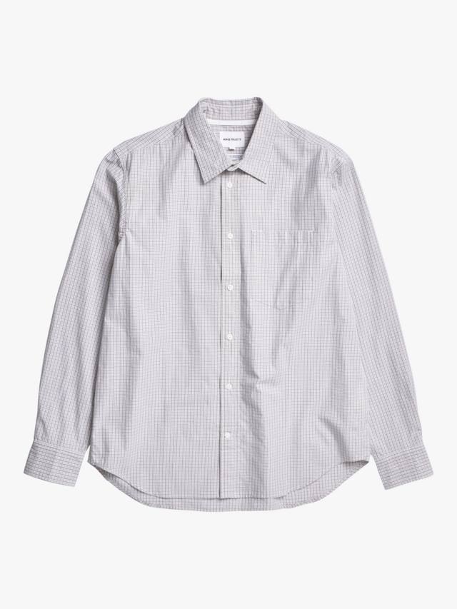 Хлопковая рубашка с длинным рукавом и воротником Norse Projects
Хлопковая рубашка с длинным рукавом и воротником Norse Projects