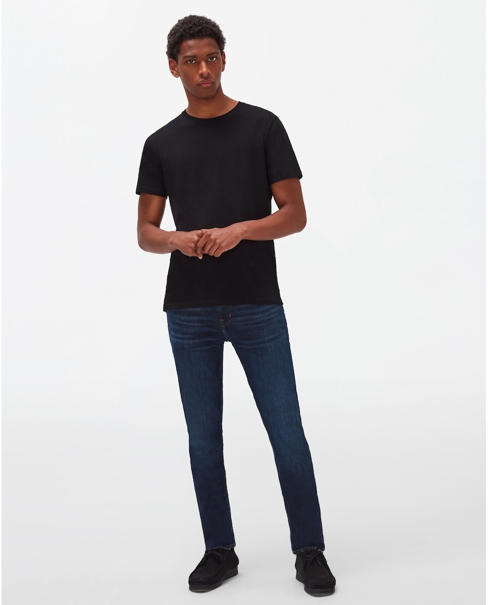 Узкие мужские джинсы темно-синего цвета 7 For all mankind, темно-синий
Узкие мужские джинсы темно-синего цвета 7 For all mankind, темно-синий