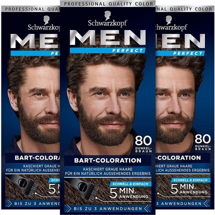 Мужская краска для бороды Perfect Schwarzkopf 80 темно-коричневый 3 x 30 мл Men Perfect
Мужская краска для бороды Perfect Schwarzkopf 80 темно-коричневый 3 x 30 мл Men Perfect