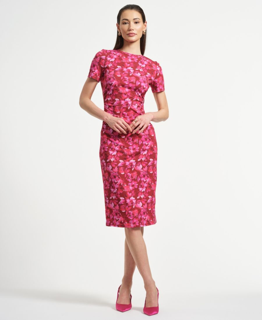 Женское миди-платье с присборенной талией Isaac Mizrahi, Ruby Floral
Женское миди-платье с присборенной талией Isaac Mizrahi, Ruby Floral