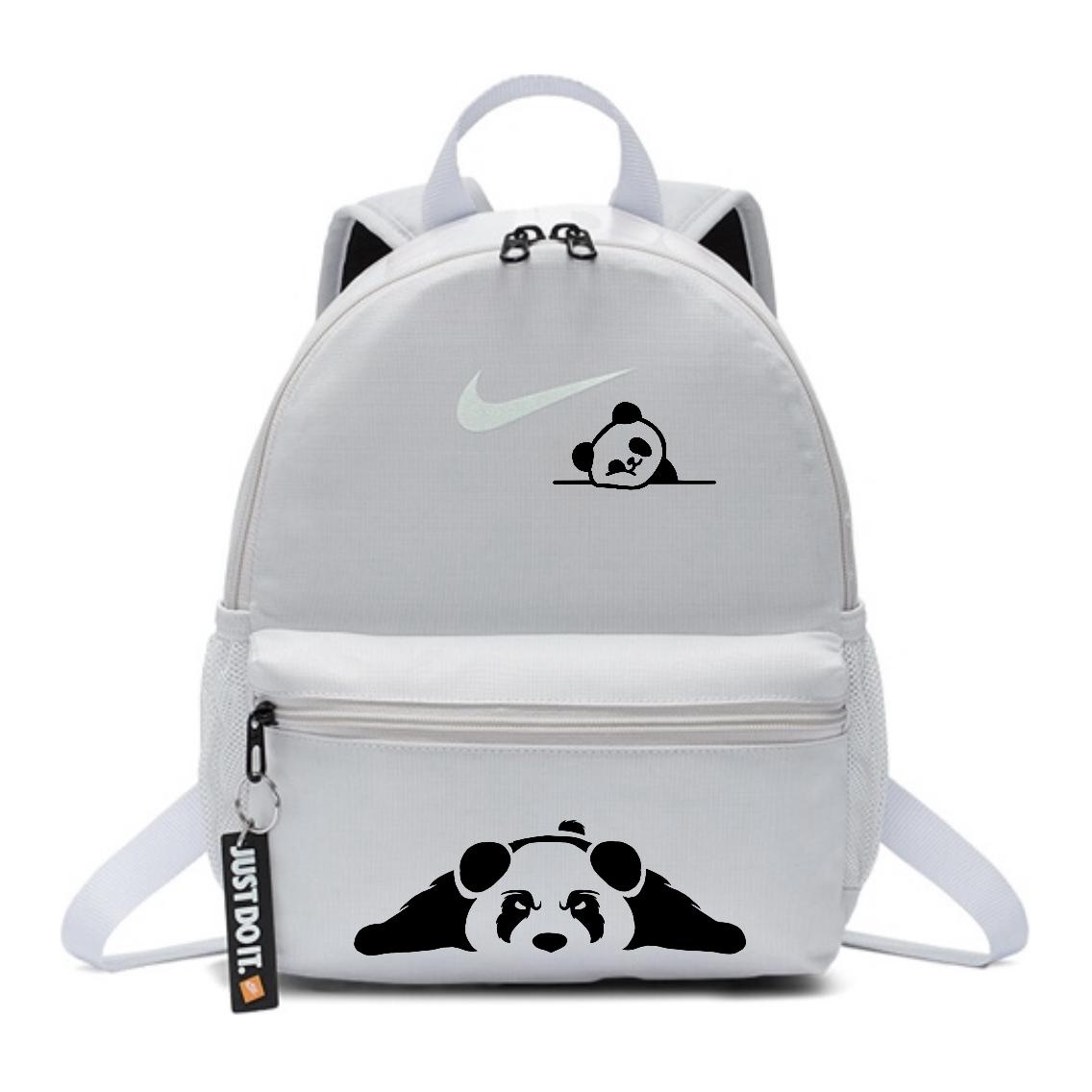 Nike Тканевый рюкзак женский серо-белый, Low-Lying Panda
Nike Тканевый рюкзак женский серо-белый, Low-Lying Panda