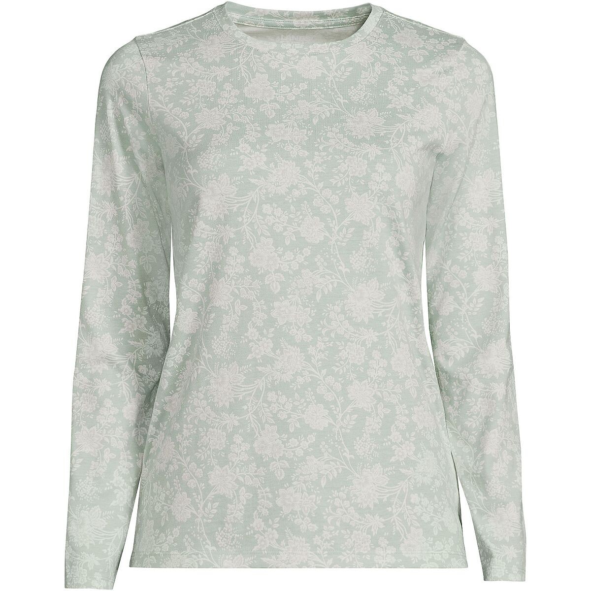 Женская непринужденная хлопковая футболка Supima с круглым вырезом и длинными рукавами Lands' End
Женская непринужденная хлопковая футболка Supima с круглым вырезом и длинными рукавами Lands' End