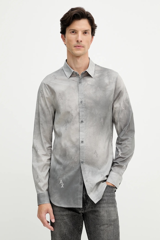 Рубашка Armani Exchange, серый
Рубашка Armani Exchange, серый