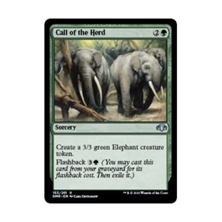 CCG Зов стада (U), MTG - Dominaria Remastered
CCG Зов стада (U), MTG - Dominaria Remastered