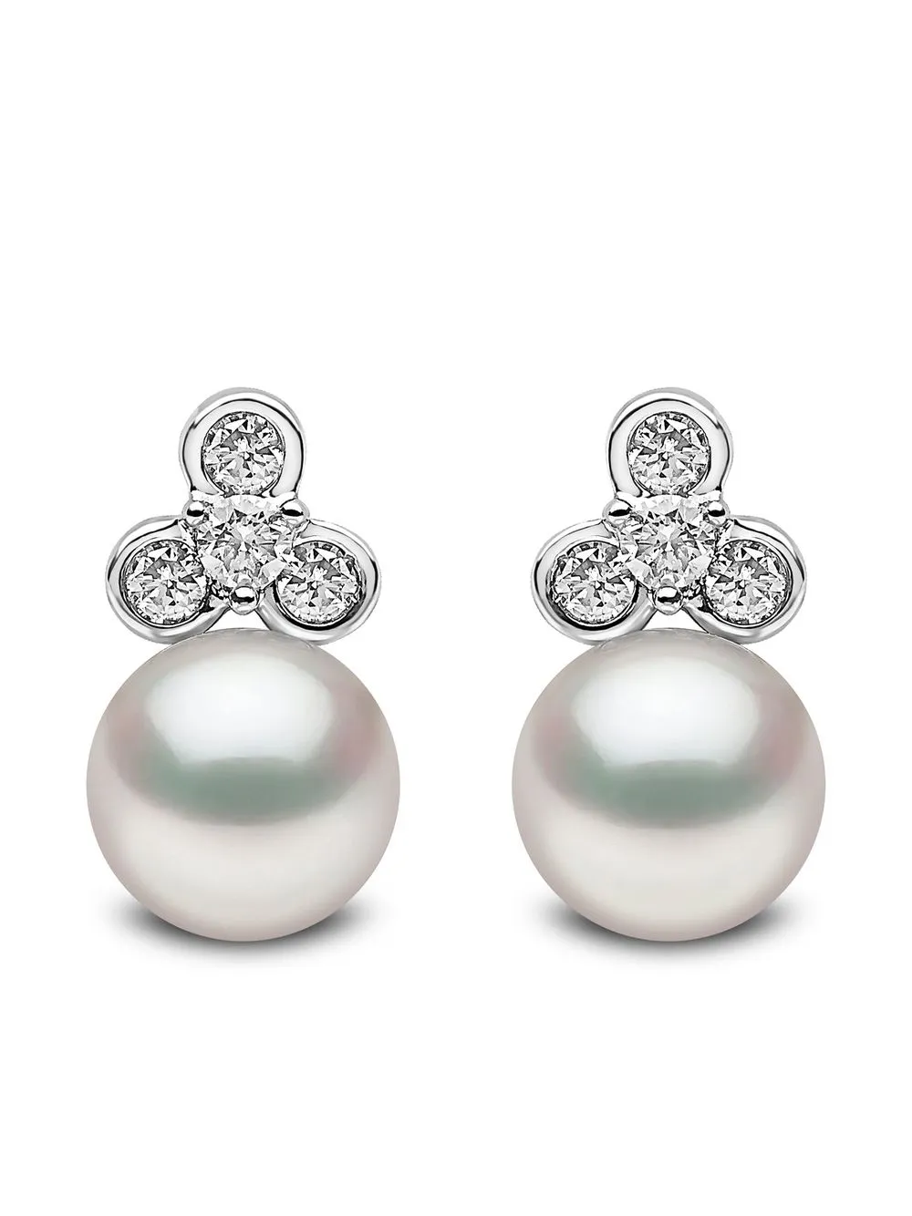 Серьги Trend из белого золота с бриллиантами и жемчугом Yoko London, серебяный
Серьги Trend из белого золота с бриллиантами и жемчугом Yoko London, серебяный