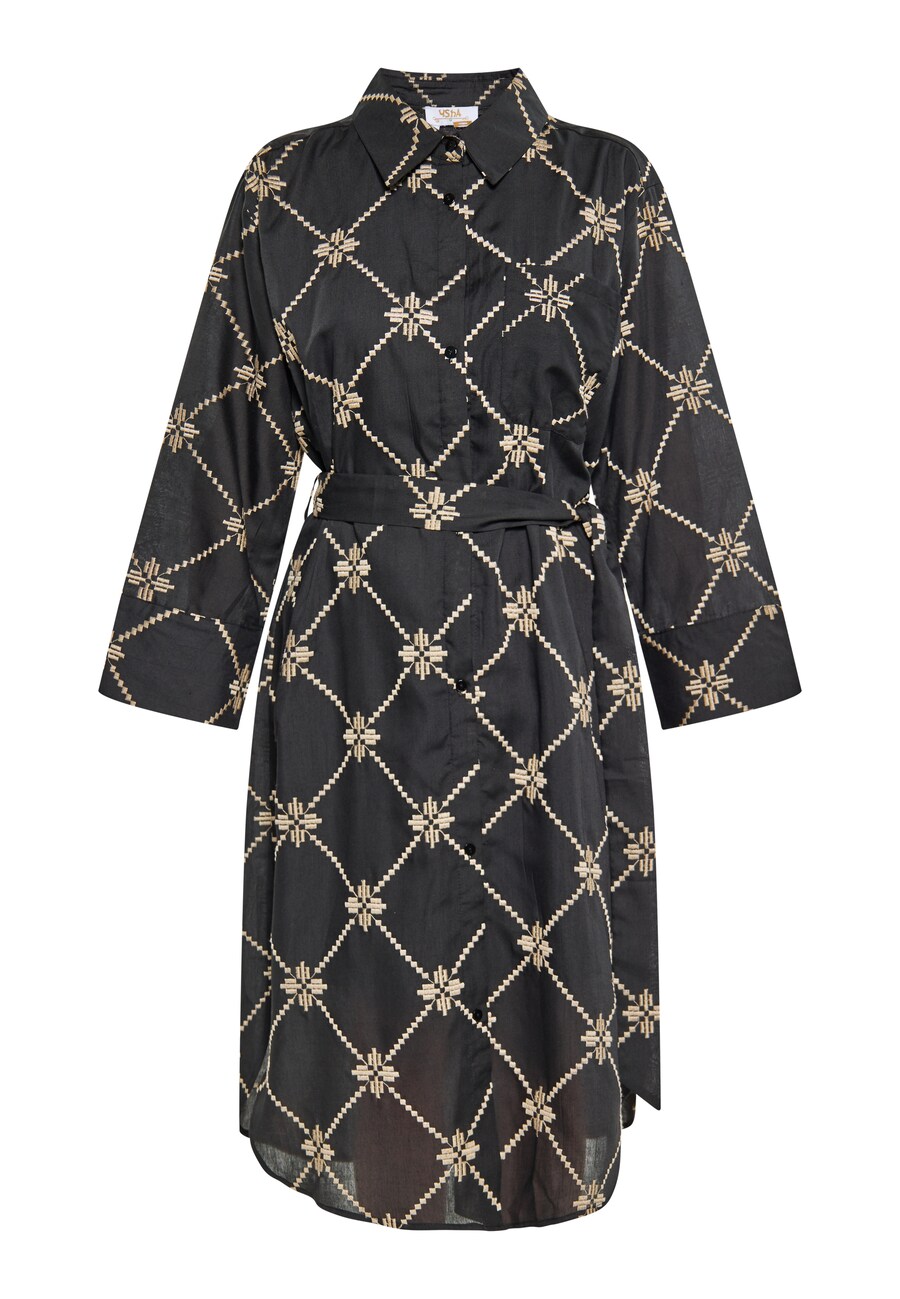 Платье рубашка usha FESTIVAL Shirt Dress, черный
Платье рубашка usha FESTIVAL Shirt Dress, черный