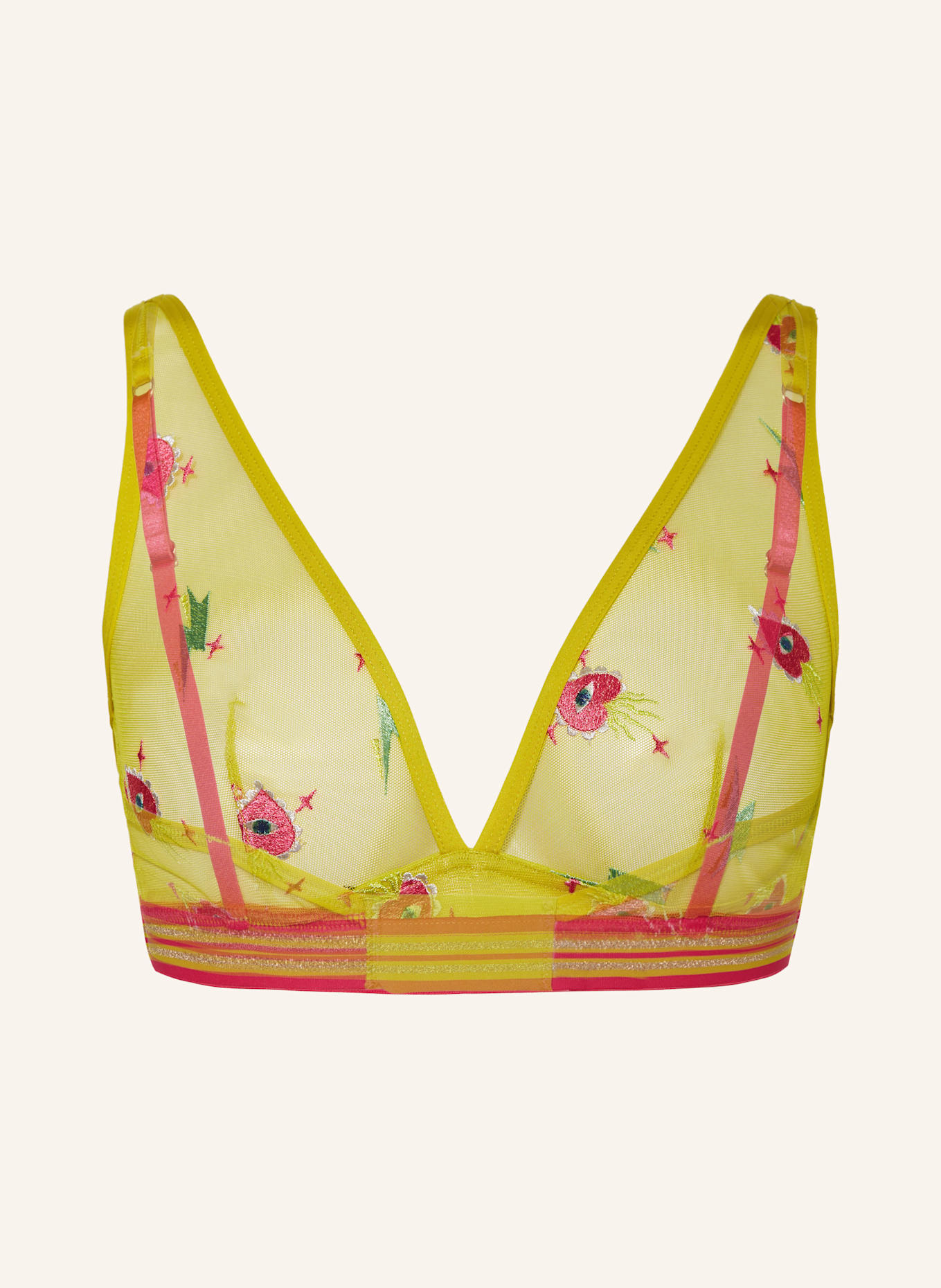 Треугольный бюстгальтер серии Poses Flash с блестящей пряжей Mey, мультиколор
Треугольный бюстгальтер серии Poses Flash с блестящей пряжей Mey, мультиколор