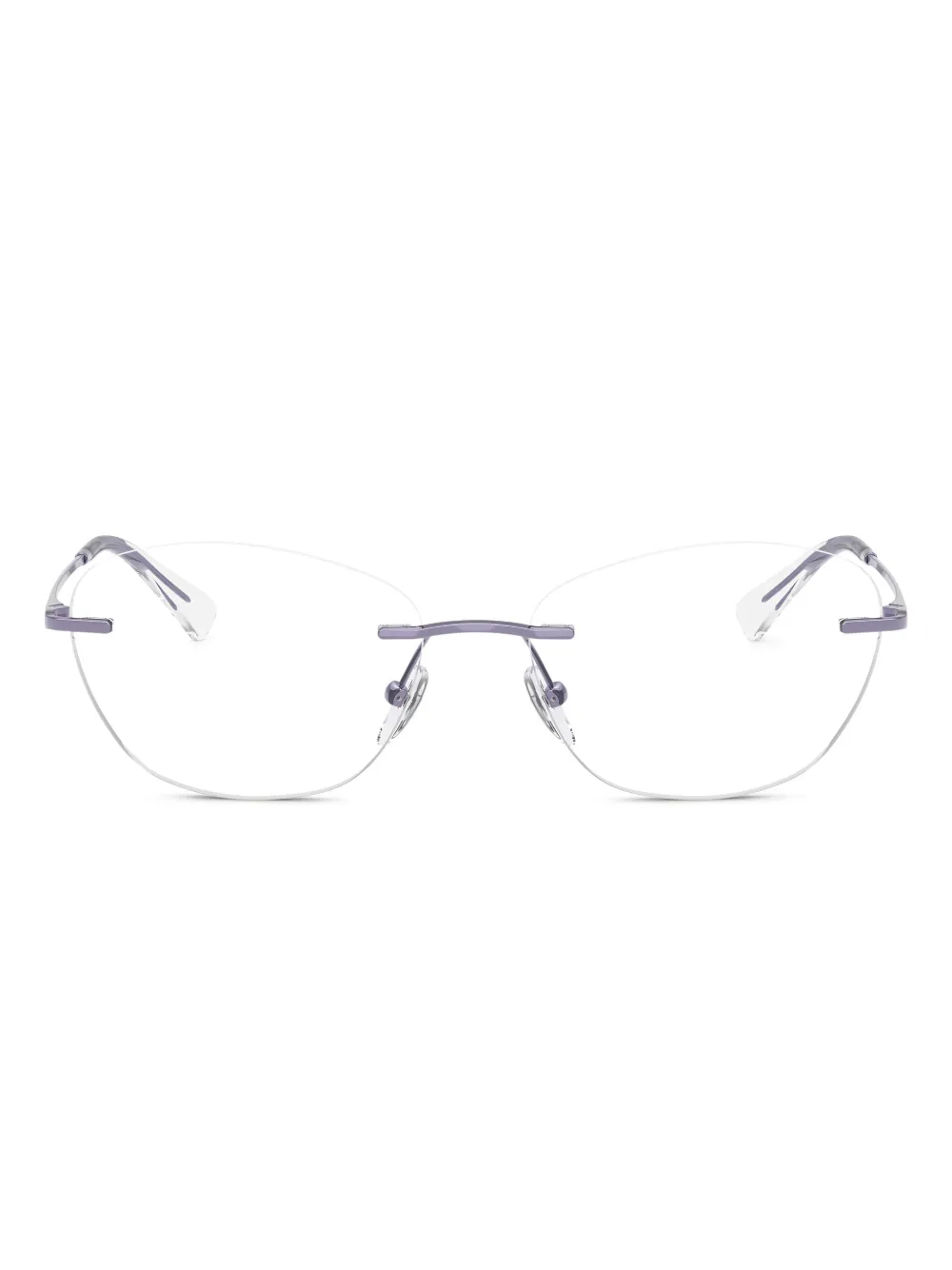 Очки в оправе 'кошачий глаз' EMPORIO ARMANI, серебяный 
Очки в оправе 'кошачий глаз' EMPORIO ARMANI, серебяный