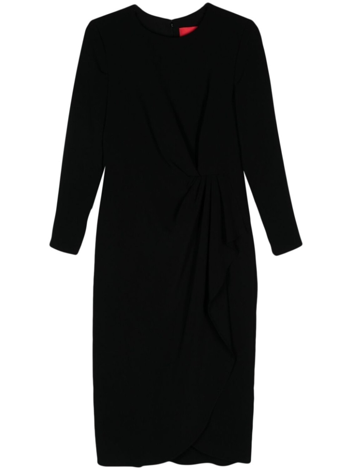 Carolina Herrera платье миди со складками, черный
Carolina Herrera платье миди со складками, черный