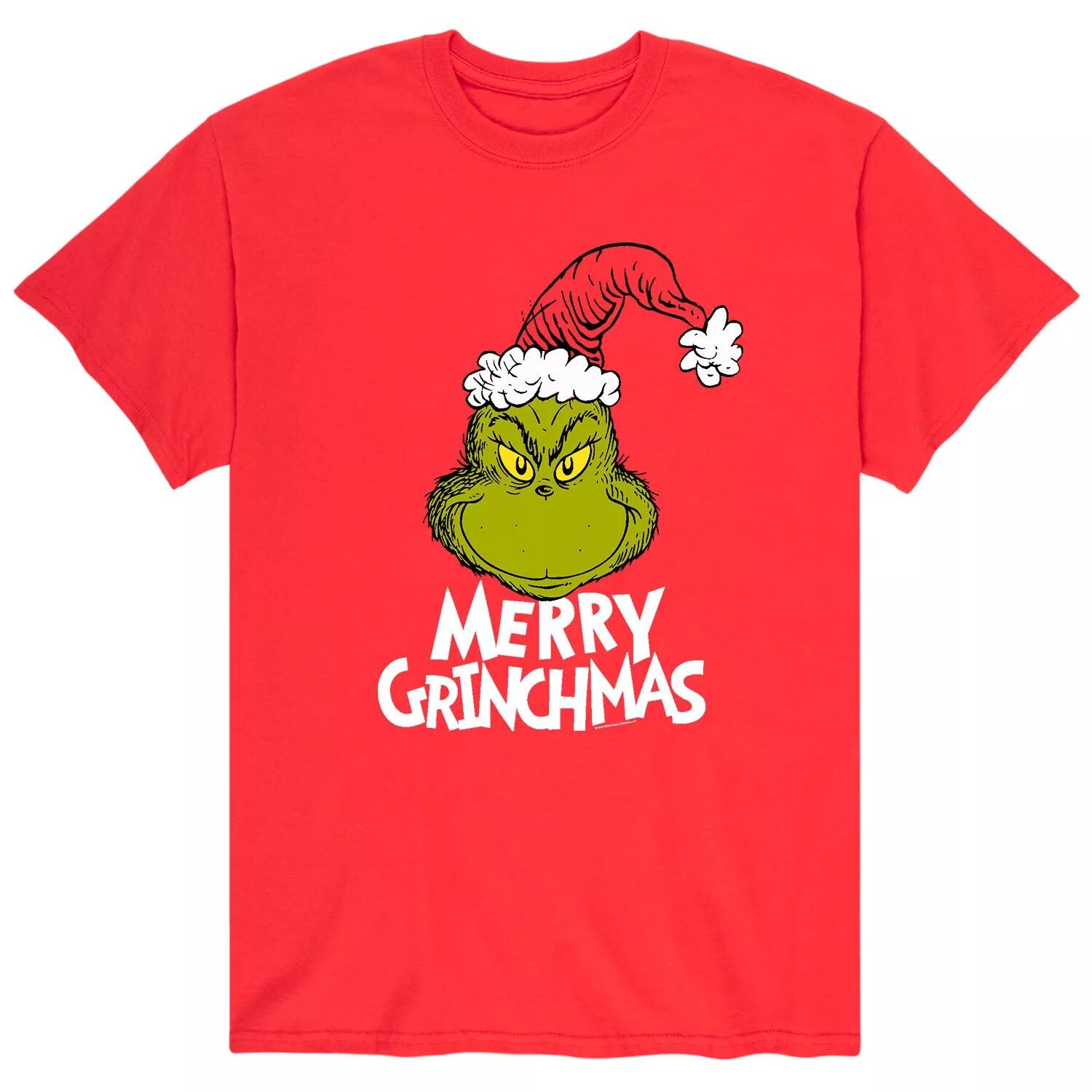 Мужская футболка Доктор Сьюз Гринч Гринчмас Licensed Character
Мужская футболка Доктор Сьюз Гринч Гринчмас Licensed Character