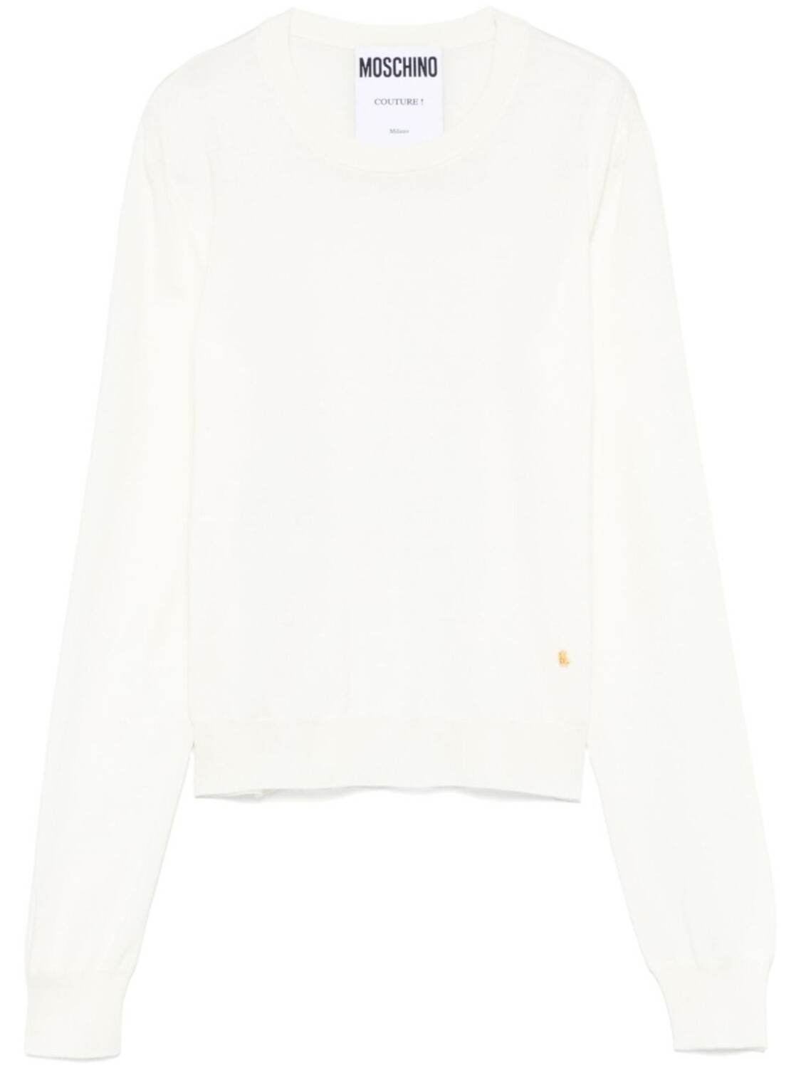 Свитер тонкой вязки Moschino, белый
Свитер тонкой вязки Moschino, белый