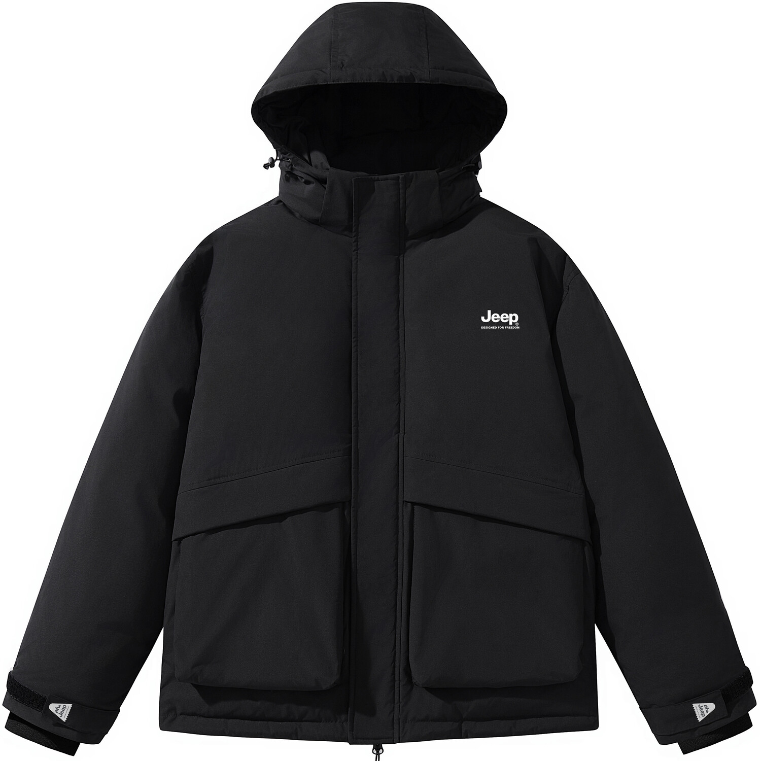 Пуховик унисекс Jeep, черный
Пуховик унисекс Jeep, черный