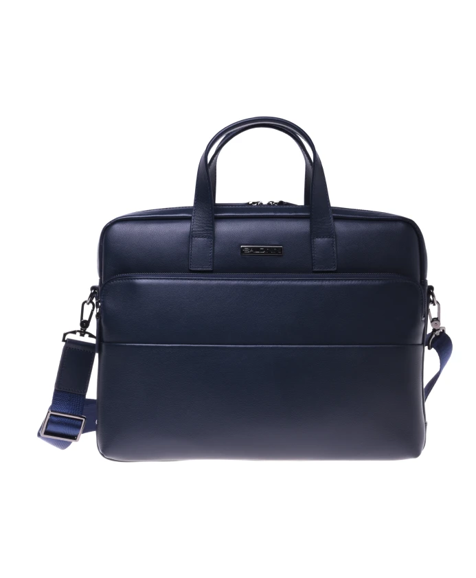 Профессиональная сумка из синей кожи и нейлона. Baldinini, синий
Профессиональная сумка из синей кожи и нейлона. Baldinini, синий