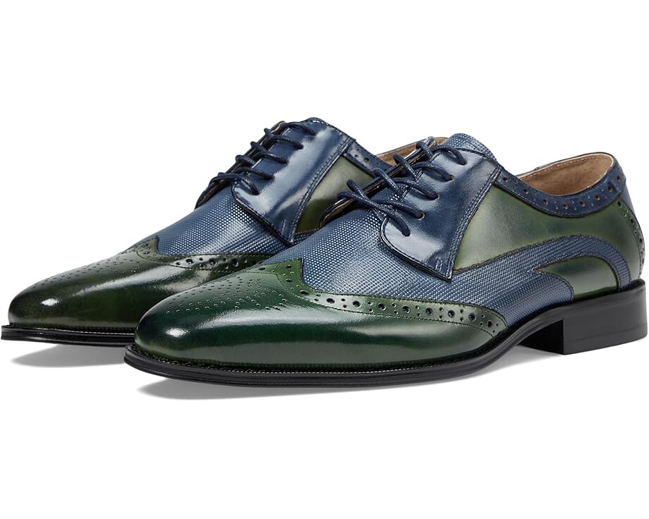 Оксфорды Stacy Adams Ivingale Wing Tip Lace-Up, цвет Navy/Green
Оксфорды Stacy Adams Ivingale Wing Tip Lace-Up, цвет Navy/Green