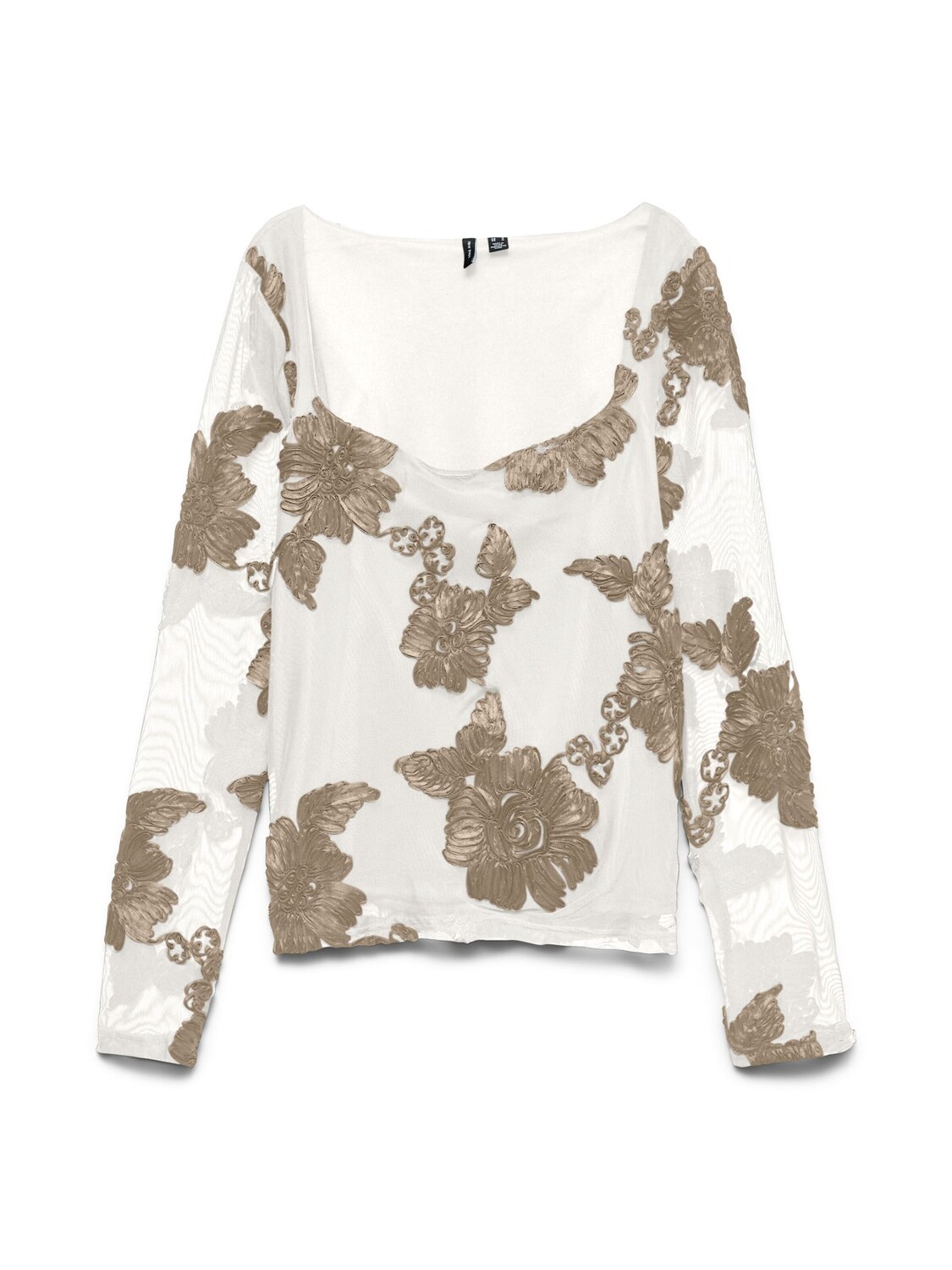 VERO MODA Лонгслив в белом цвете
VERO MODA Лонгслив в белом цвете