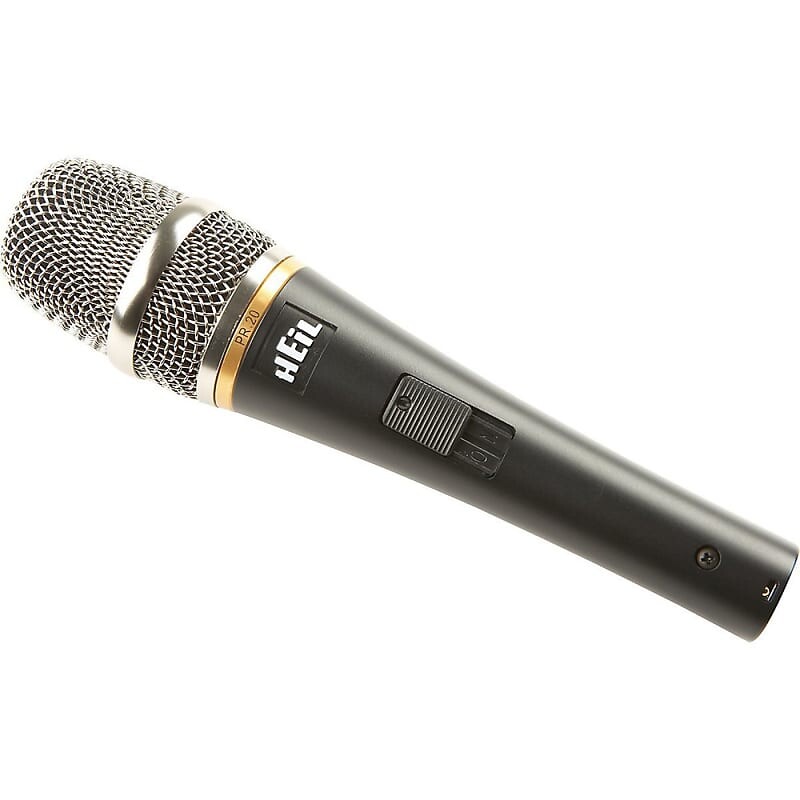 Динамический микрофон Heil PR20 Dynamic Microphone
Динамический микрофон Heil PR20 Dynamic Microphone