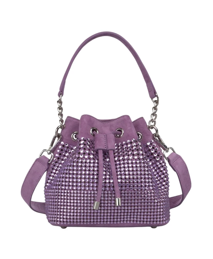 Сумка-Ведро со стразами Alma En Pena, фиолетовый
Сумка-Ведро со стразами Alma En Pena, фиолетовый