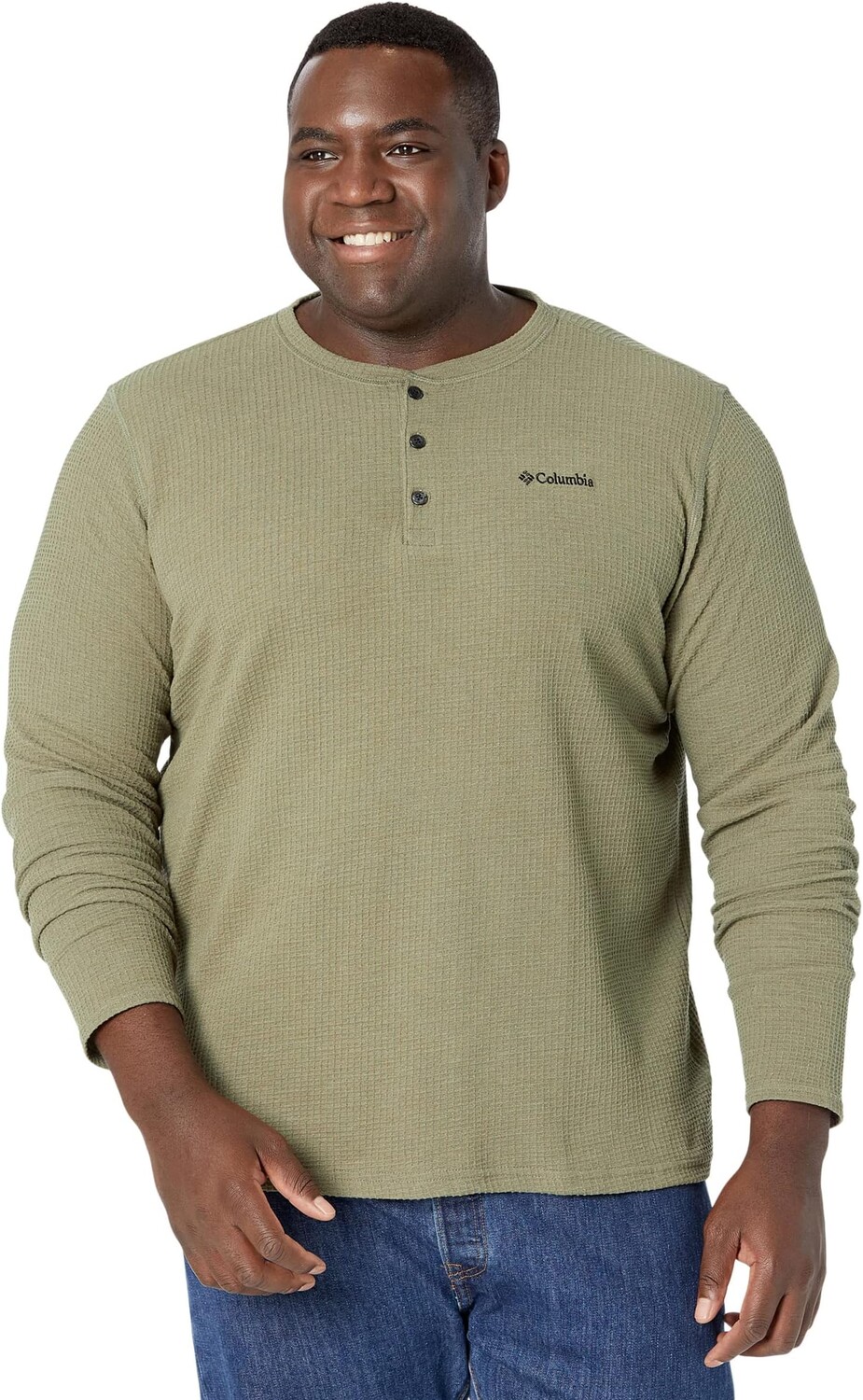 Лонгслив Columbia Big & Tall Pine Peak Waffle Long Sleeve Henley, цвет Stone Green Heather
Лонгслив Columbia Big & Tall Pine Peak Waffle Long Sleeve Henley, цвет Stone Green Heather