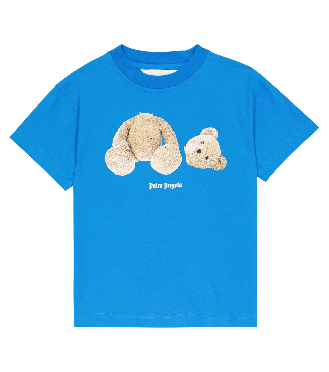Футболка из хлопка с медведем Palm Angels Kids, Light Blue Brown
Футболка из хлопка с медведем Palm Angels Kids, Light Blue Brown