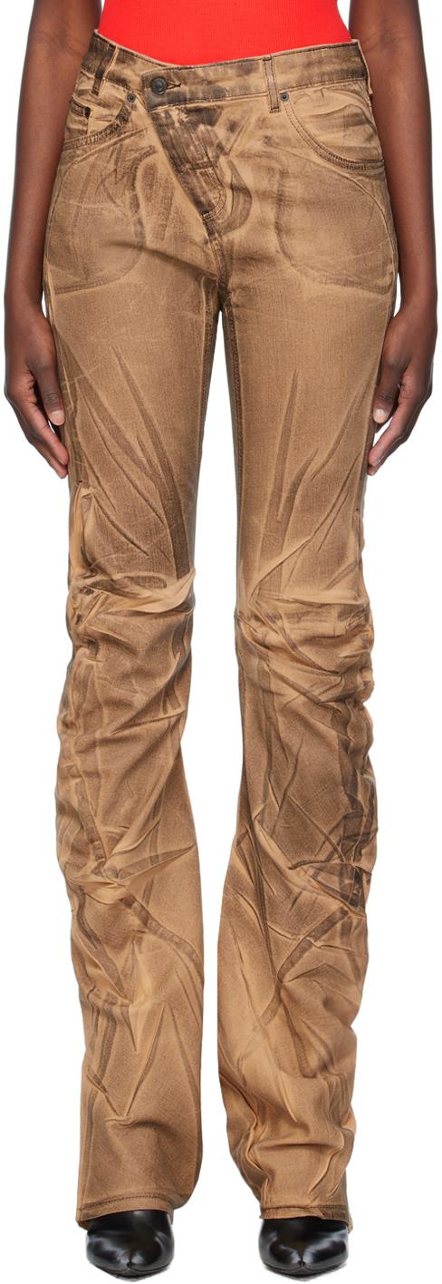 Эксклюзивные коричневые джинсы SSENSE Ottolinger
Эксклюзивные коричневые джинсы SSENSE Ottolinger