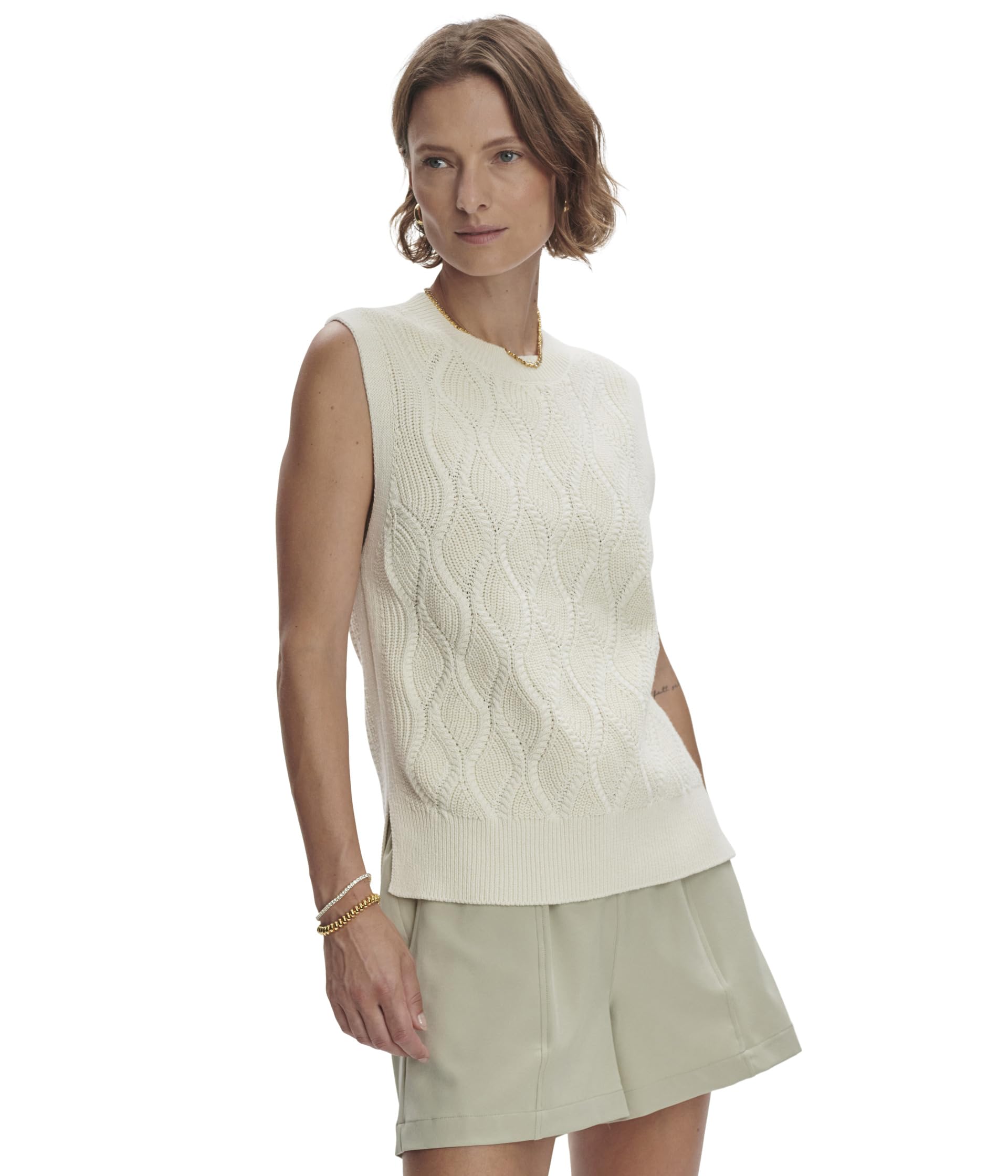 Топ Varley Teller Longline Knit Tank, Birch
Топ Varley Teller Longline Knit Tank, Birch