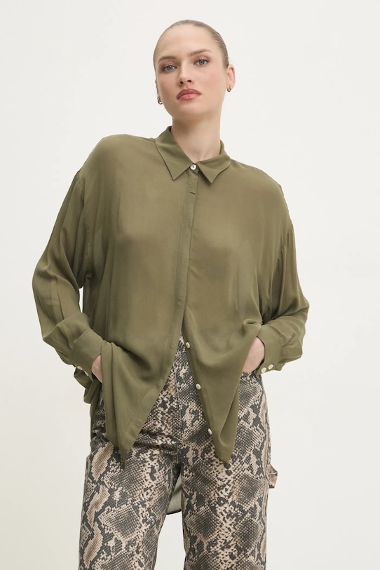 Рубашка Answear.Lab, зеленый 
Рубашка Answear.Lab, зеленый