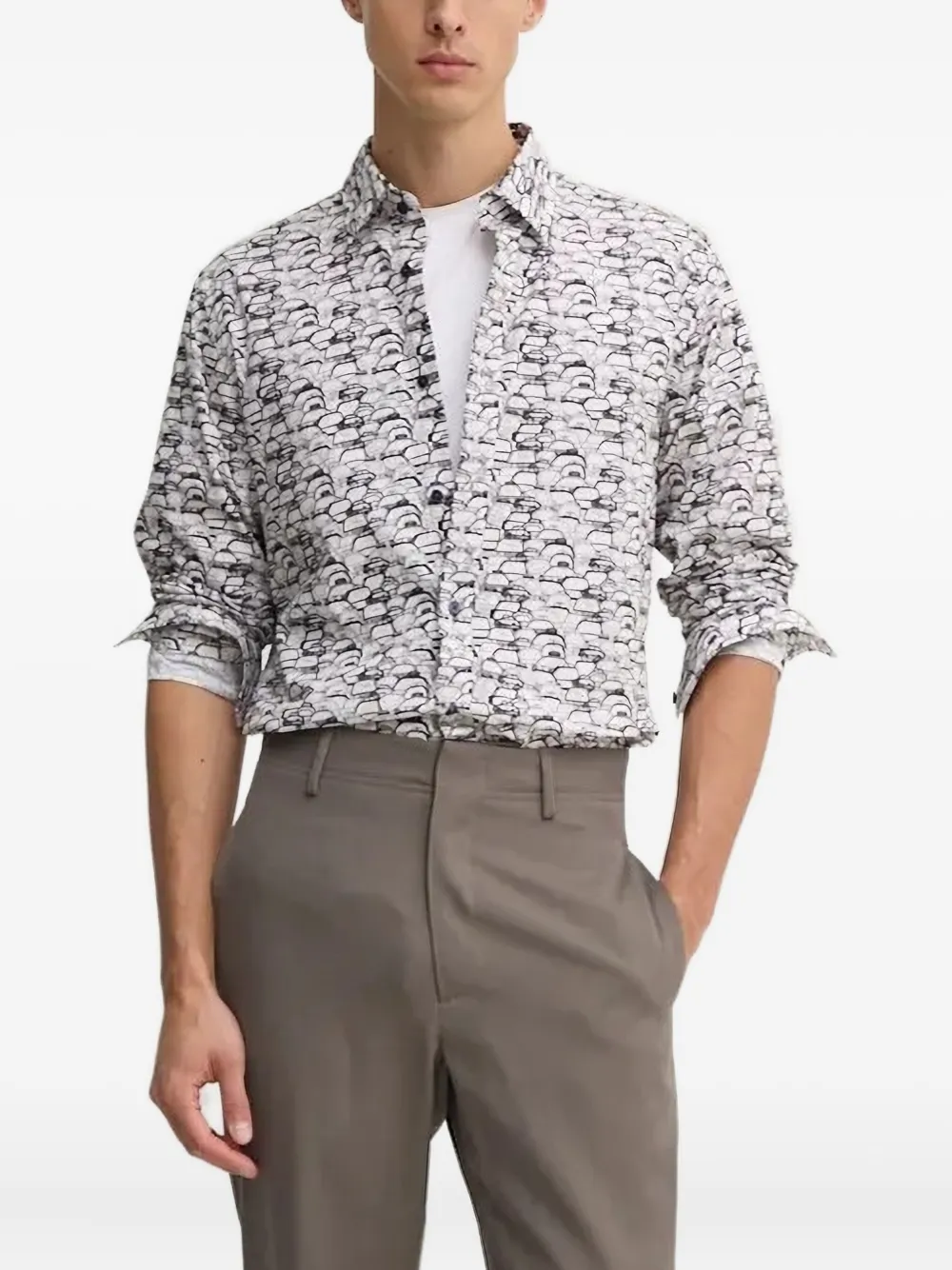 Рубашка с принтом автомобиля Joop!, черный
Рубашка с принтом автомобиля Joop!, черный