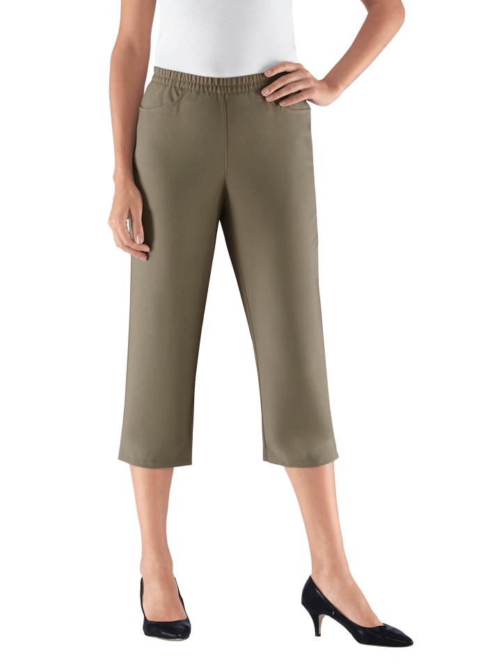 Тканевые шорты Sieh an!, оливковый 
Тканевые шорты Sieh an!, оливковый