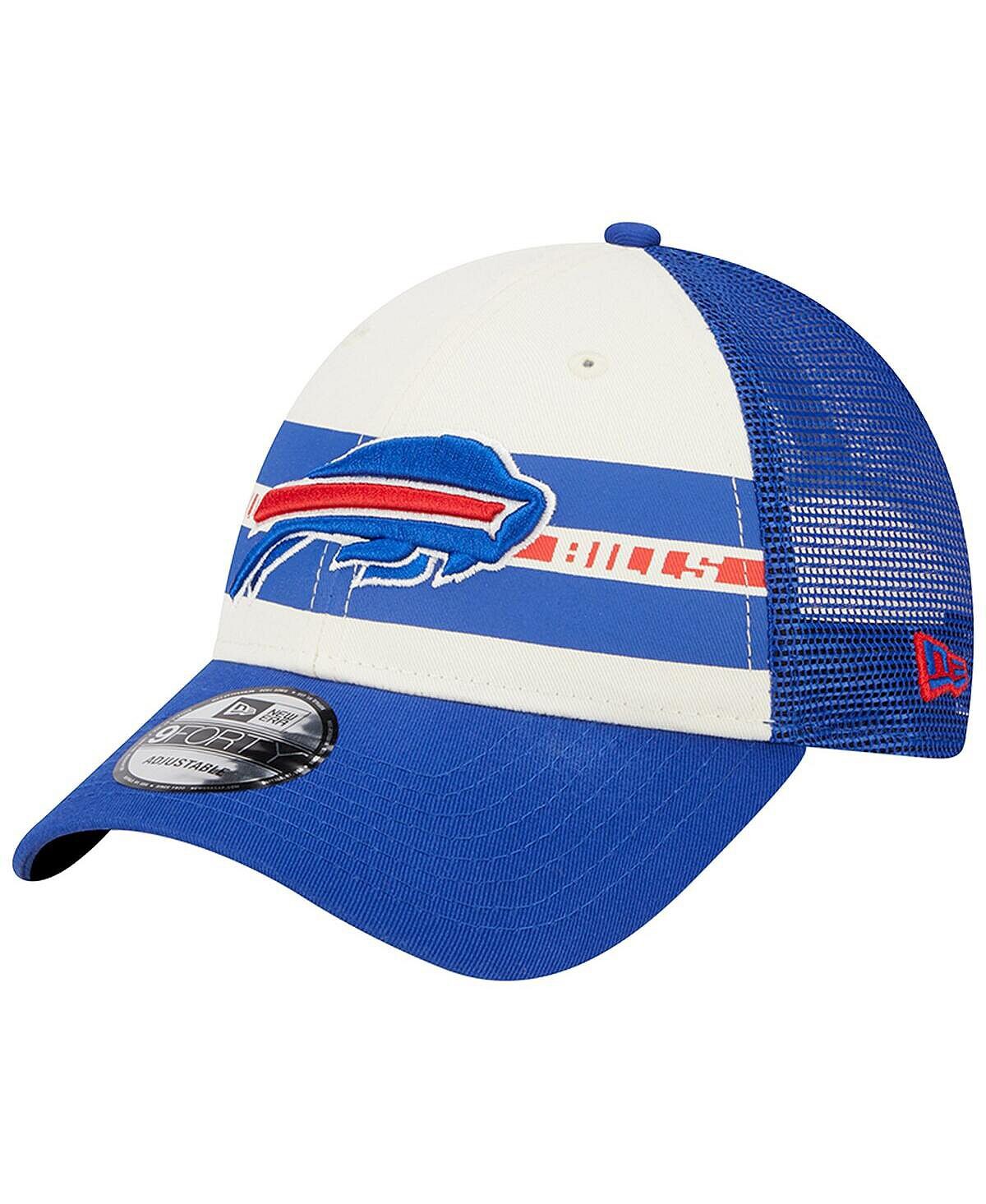 Мужская кремовая кепка Royal Buffalo Bills Team Stripe Trucker 9FORTY Snapback New Era
Мужская кремовая кепка Royal Buffalo Bills Team Stripe Trucker 9FORTY Snapback New Era