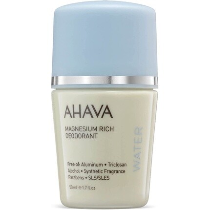 Минеральный шариковый дезодорант для женщин, длительная защита от запаха и влаги, 50 мл, Ahava
Минеральный шариковый дезодорант для женщин, длительная защита от запаха и влаги, 50 мл, Ahava