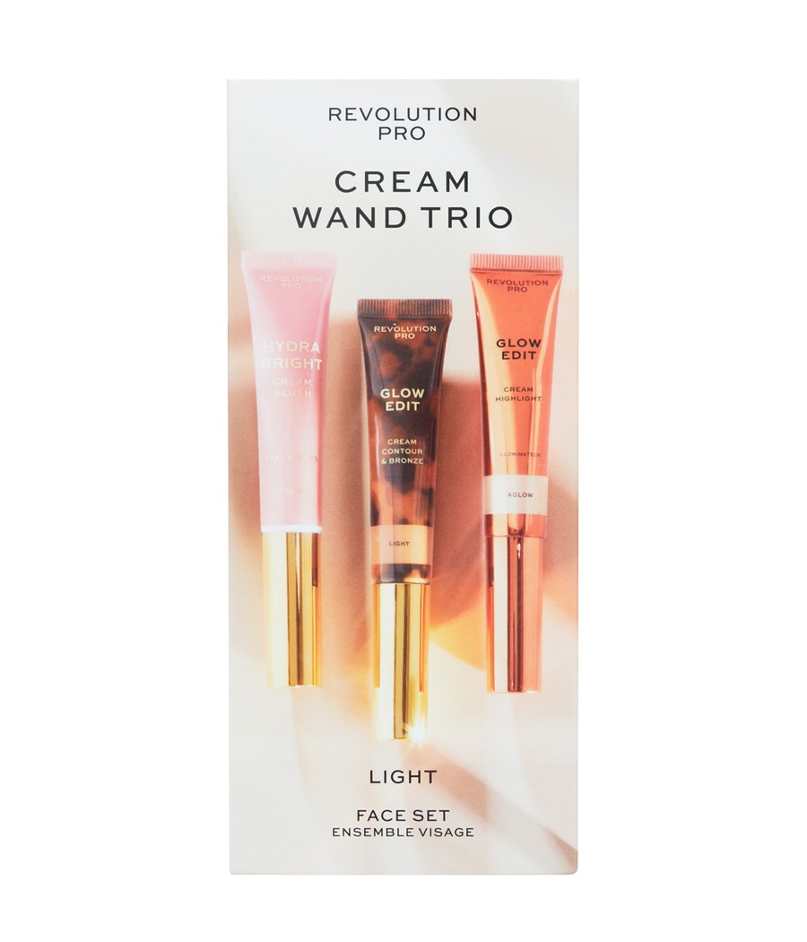 Набор для макияжа лица REVOLUTION PRO Cream Face Wand Trio, Light, 1 шт.
Набор для макияжа лица REVOLUTION PRO Cream Face Wand Trio, Light, 1 шт.